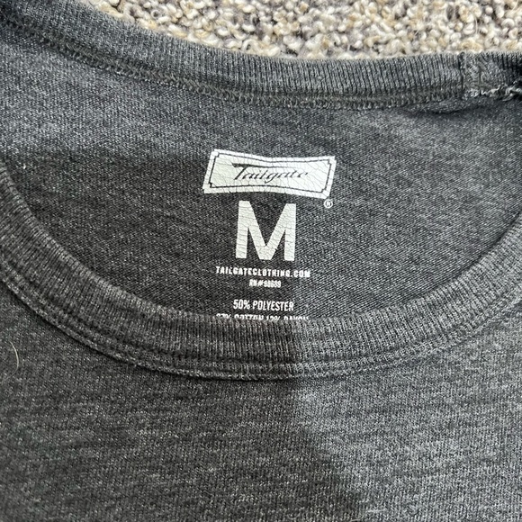 Tailgate Gray Graphic T-Shirt - Picture 3 of 5